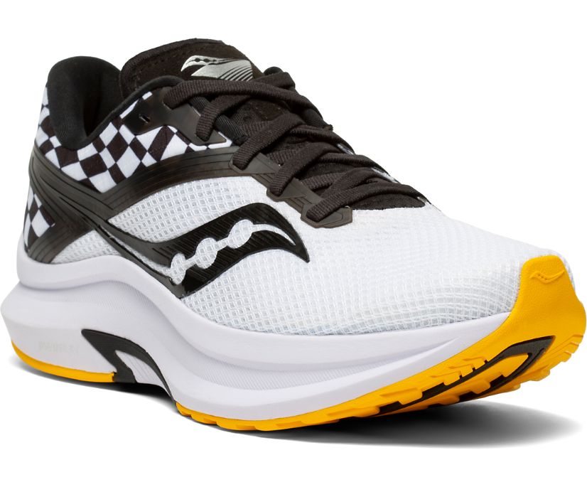 Saucony Axon Hardloopschoenen Dames Wit Zwart | 015-BSAFIJ