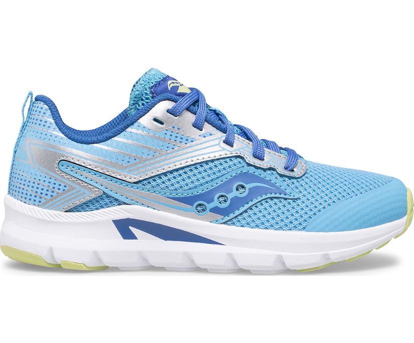 Saucony Axon Sneakers Kinderen Blauw Zilver | MAG534769