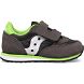 Saucony Baby Jazz Hook & Loop Sneakers Kinderen Grijs Zwart Groen | FGT325841