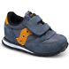 Saucony Baby Jazz Hook & Loop Sneakers Kinderen Grijs Oranje | GAE732490