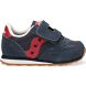 Saucony Baby Jazz Hook & Loop Sneakers Kinderen Donkerblauw Rood | NTR738910