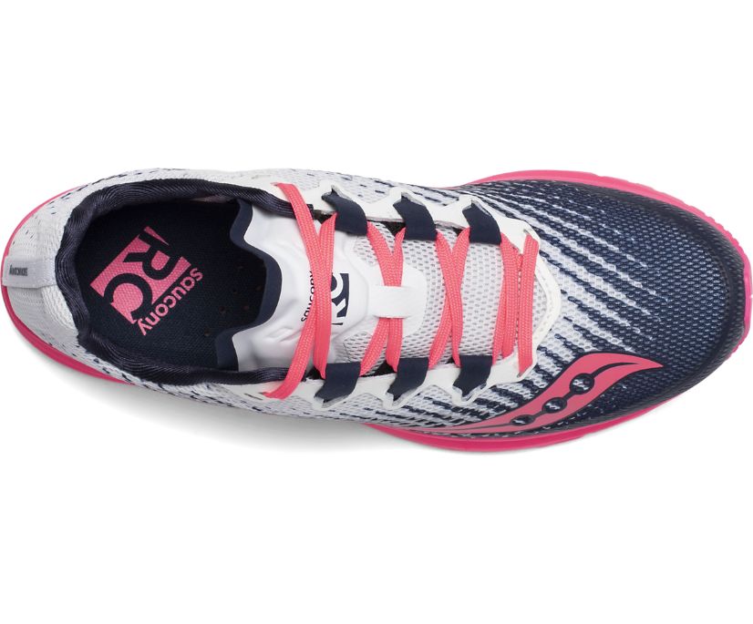 Saucony Categorie A9 Hardloopschoenen Dames Wit Roze | VYJ315420