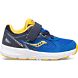 Saucony Cohesion 14 A/C Jr. Sneakers Kinderen Blauw Geel | NCD203189