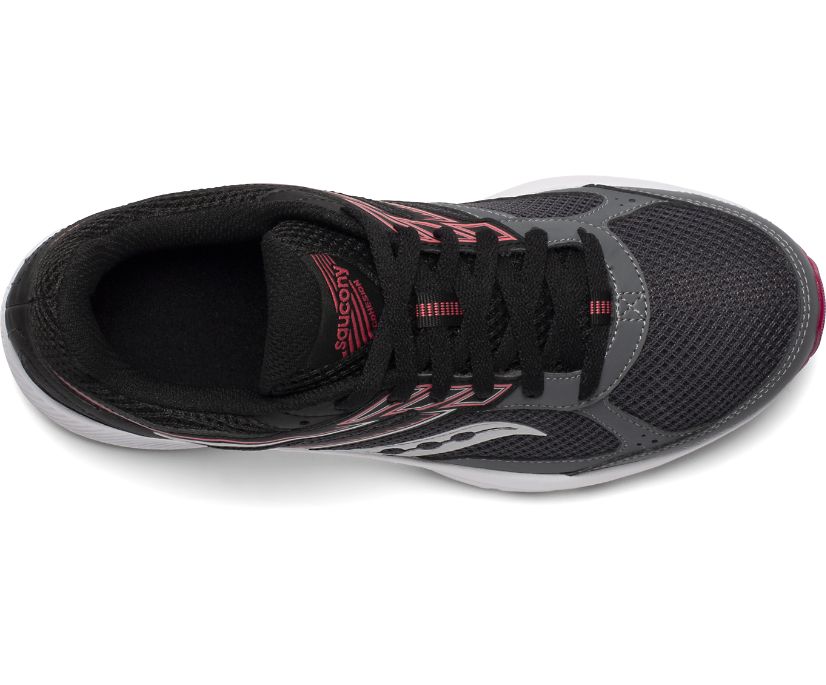 Saucony Cohesion 14 Hardloopschoenen Dames Grijs Koraal | 952-GJODNH