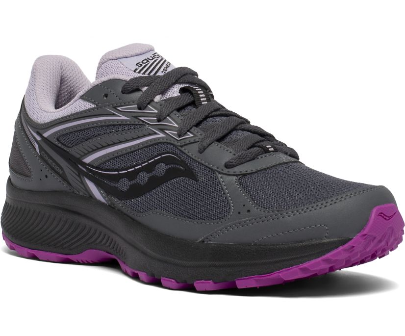 Saucony Cohesion Tr14 Trailrunning Schoenen Dames Grijs | 594-WLIAYH