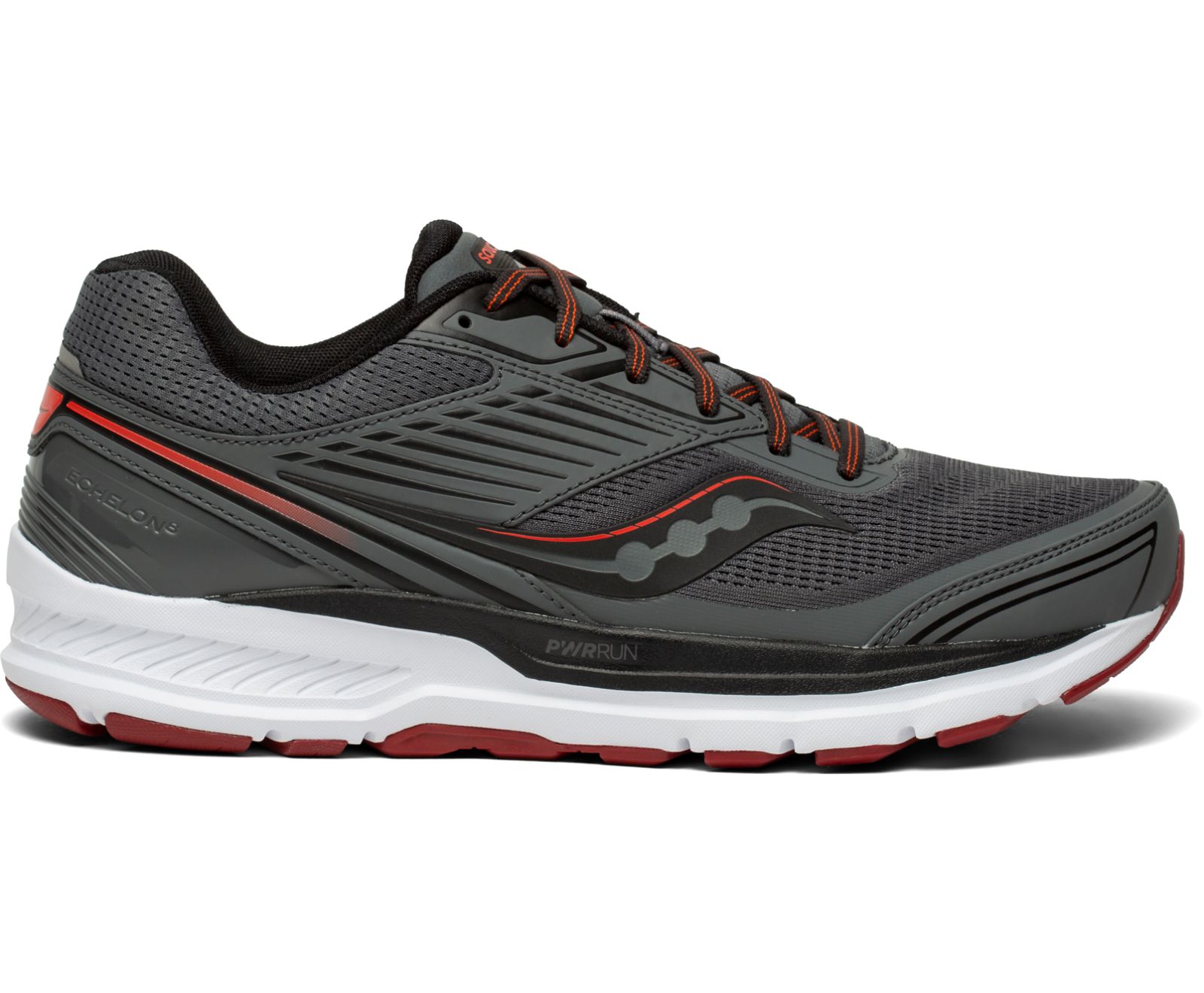 Saucony Echelon 8 Brede Hardloopschoenen Heren Grijs | QMP390476