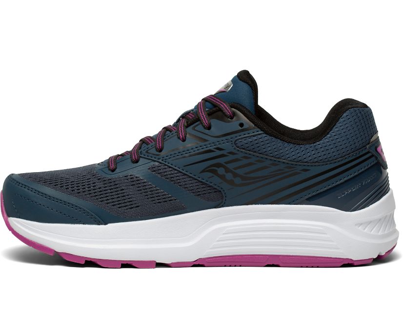 Saucony Echelon 8 Brede Hardloopschoenen Dames Donkerblauw | RZN036795