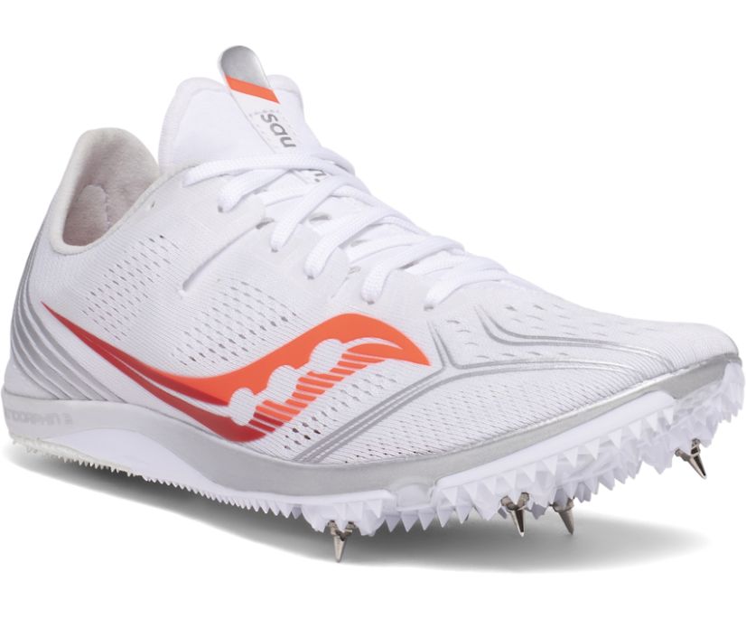 Saucony Endorphin 3 Hardloopschoenen Dames Wit Rood | AFU702346