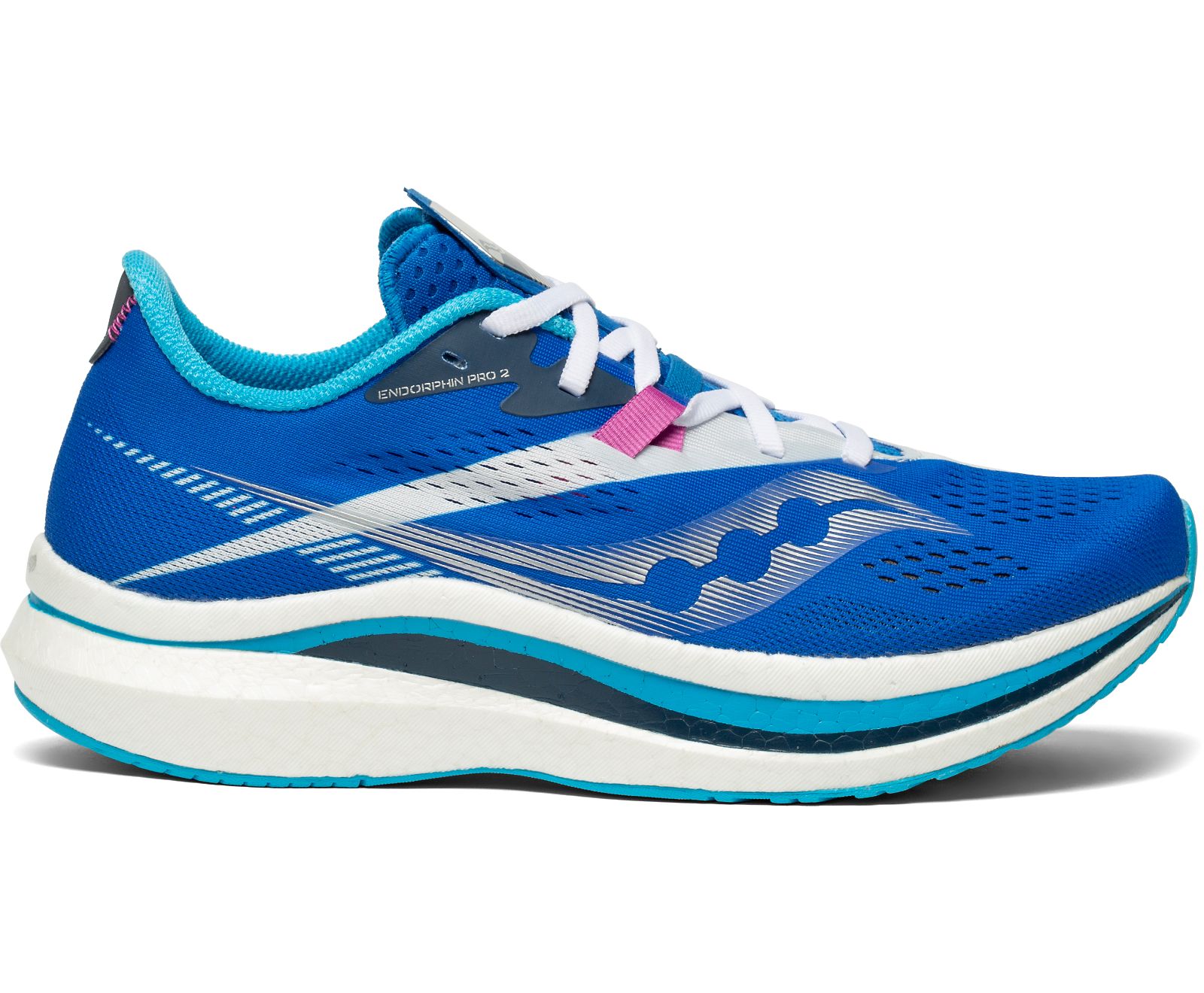 Saucony Endorphin Pro 2 Hardloopschoenen Dames Koningsblauw Wit | DBP329701