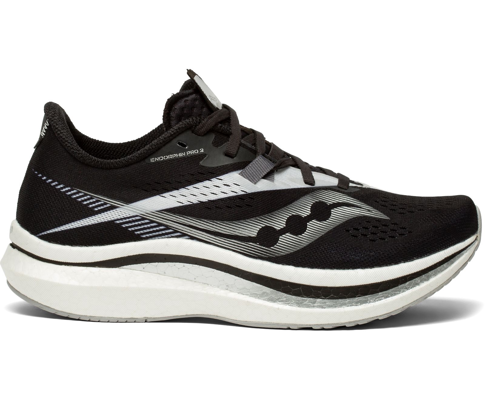 Saucony Endorphin Pro 2 Hardloopschoenen Dames Zwart Wit | GYK750291