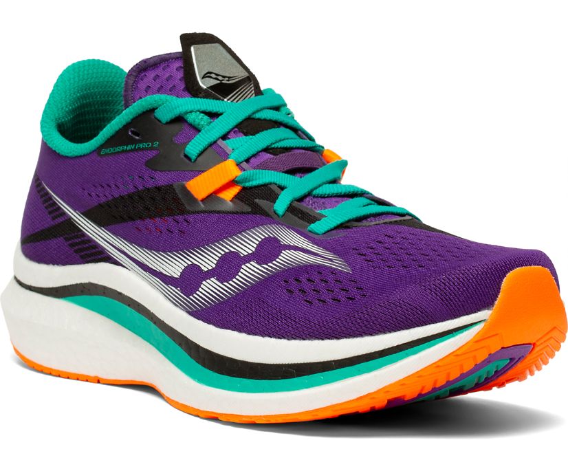 Saucony Endorphin Pro 2 Hardloopschoenen Dames Paars | MIS736520