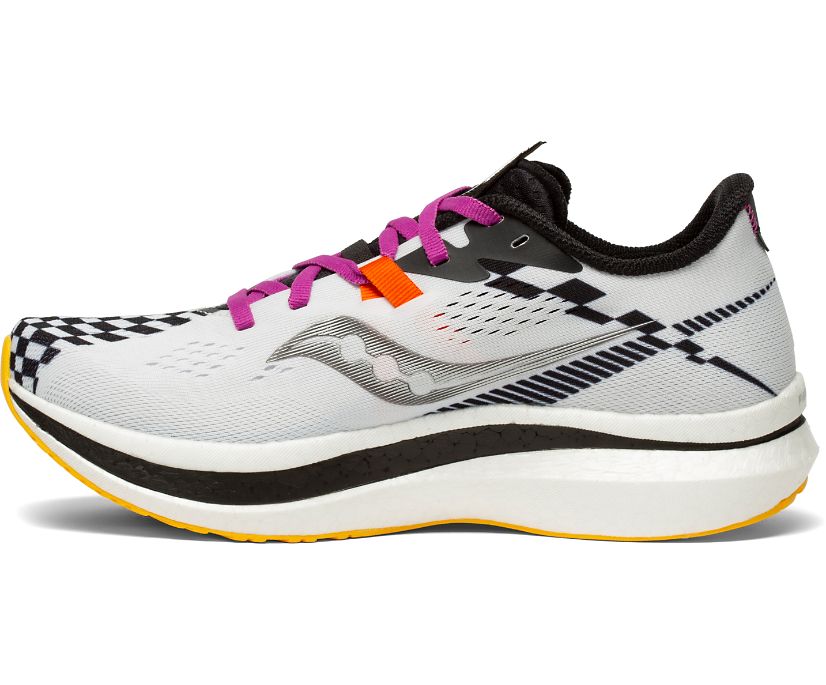 Saucony Endorphin Pro 2 Hardloopschoenen Dames Lichtgrijs Zwart | SZW039852