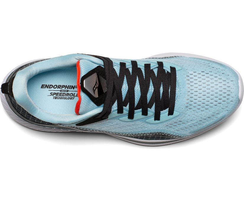 Saucony Endorphin Shift 2 Hardloopschoenen Dames Zwart Turquoise | JOI076823