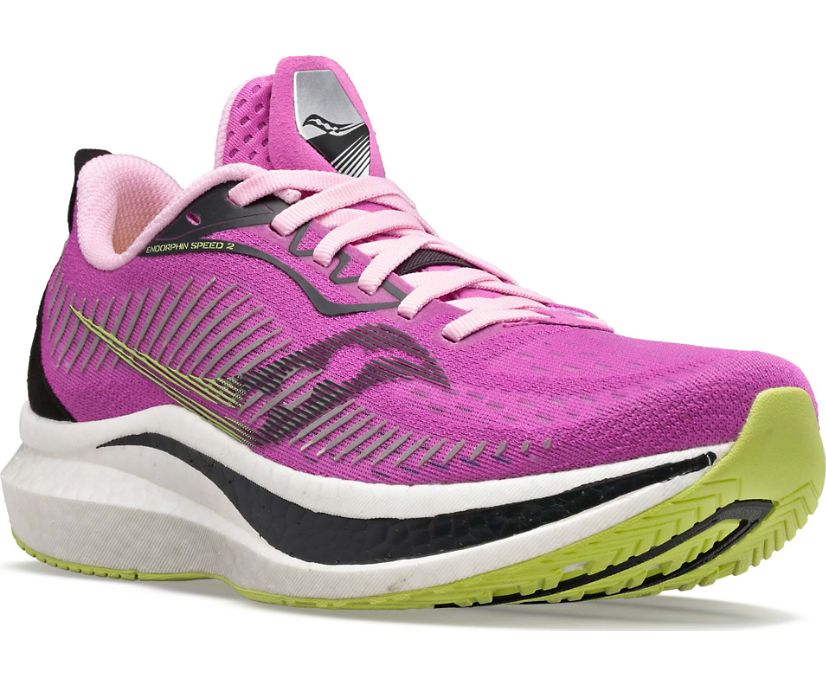 Saucony Endorphin Speed 2 Hardloopschoenen Dames Roze | AGX278145