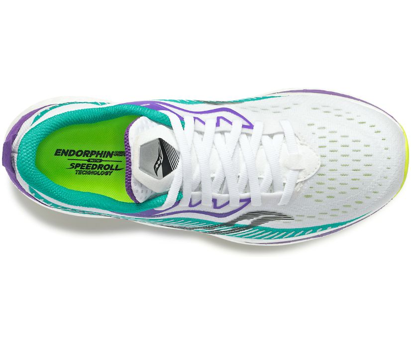 Saucony Endorphin Speed 2 Hardloopschoenen Dames Wit Mintgroen | EAK824075