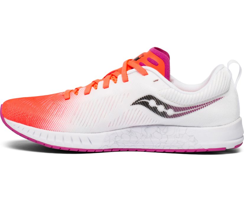 Saucony Fastwitch 9 Hardloopschoenen Dames Rood Wit | MVD582794