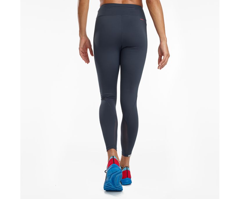 Saucony Fortify High Rise 7/8 Broek Dames Blauw | LSJ670123