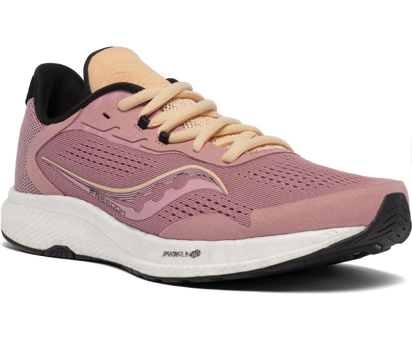 Saucony Freedom 4 Hardloopschoenen Dames Roze Oranje | QHN098237