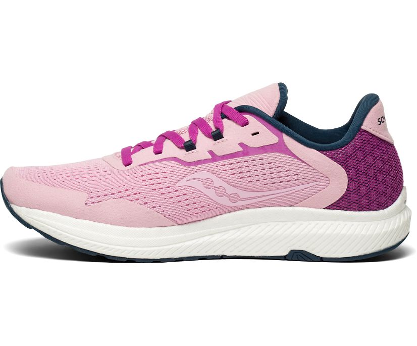 Saucony Freedom 4 Hardloopschoenen Dames Roze Paars | XCF897630