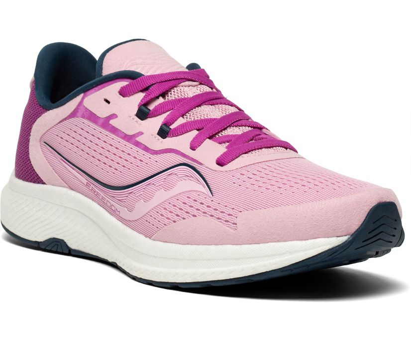 Saucony Freedom 4 Hardloopschoenen Dames Roze Paars | XCF897630