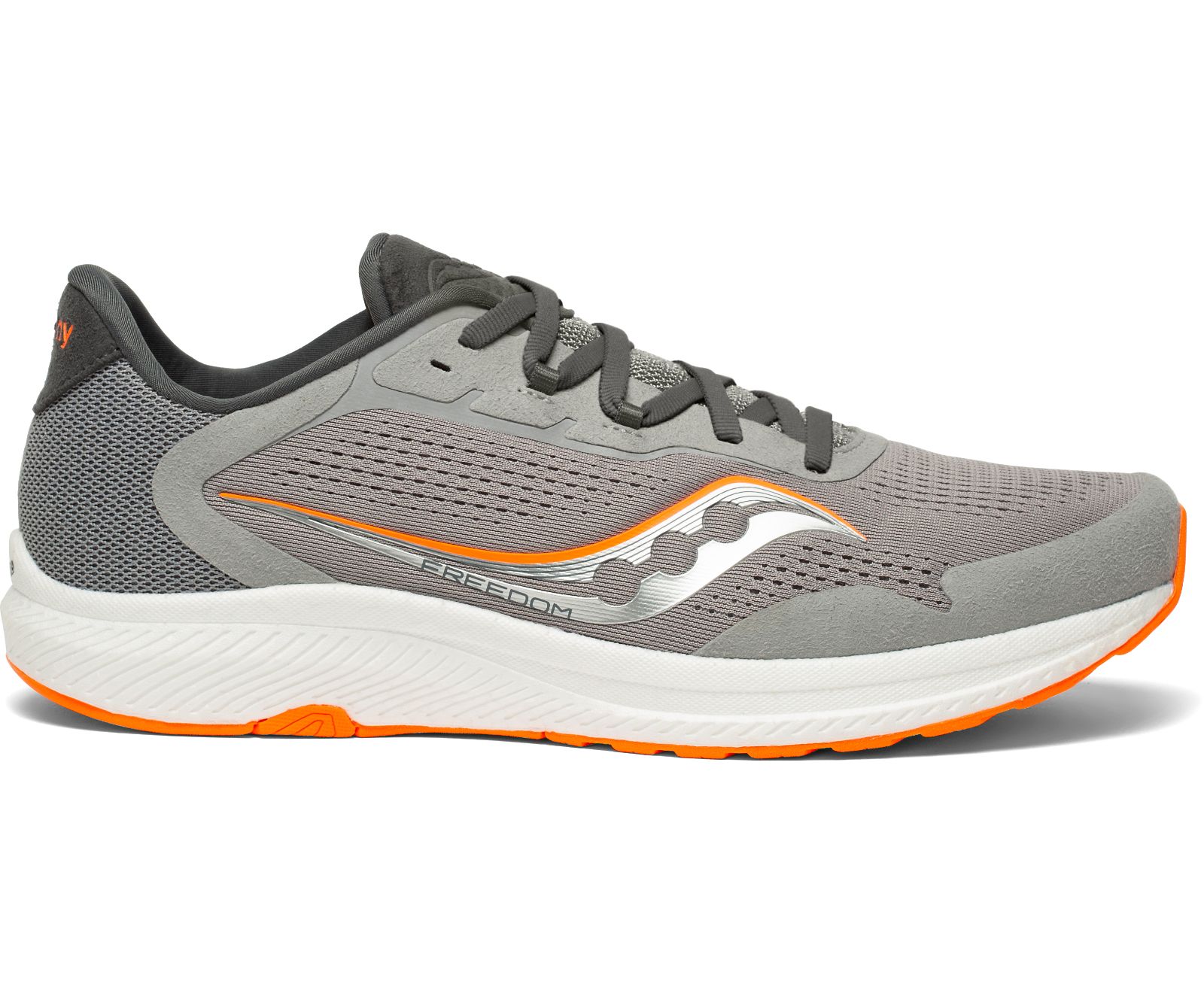 Saucony Freedom 4 Hardloopschoenen Heren Grijs Oranje | UHG978623