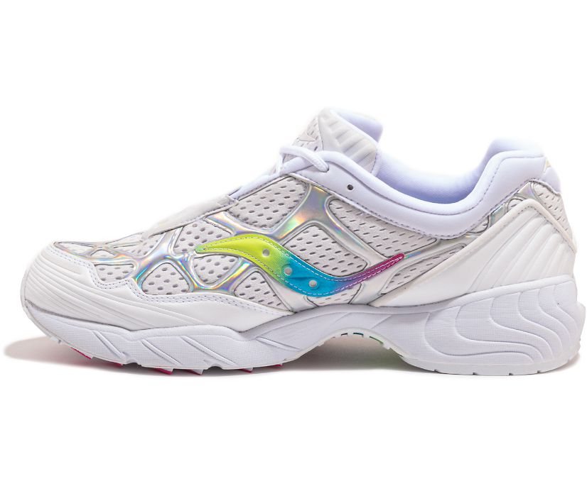 Saucony Grid Web Originals Dames Wit | NZR953768