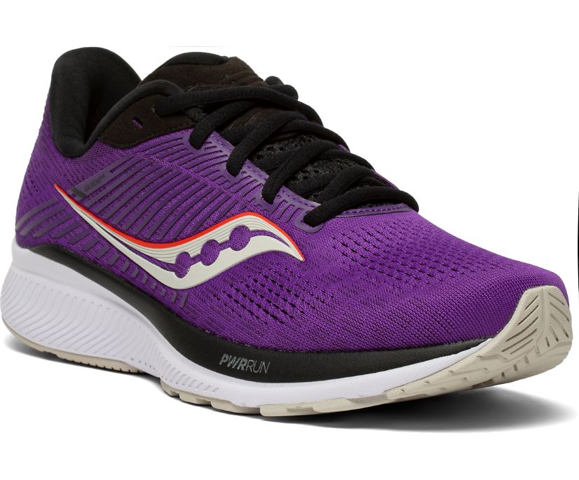 Saucony Guide 14 Hardloopschoenen Dames Paars Grijs | DRQ367281