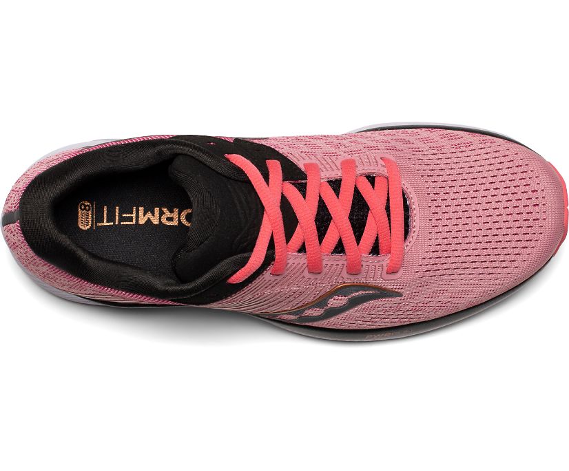 Saucony Guide 14 Hardloopschoenen Dames Roze Zwart | IHZ906478