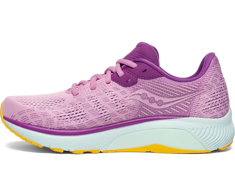 Saucony Guide 14 Hardloopschoenen Dames Roze Paars | LEZ156304