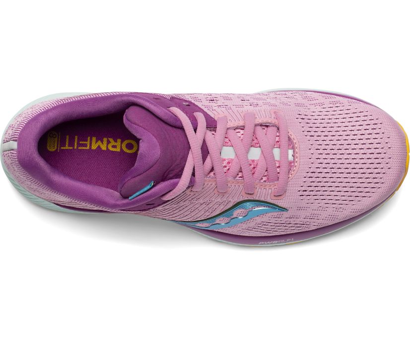 Saucony Guide 14 Hardloopschoenen Dames Roze Paars | LEZ156304