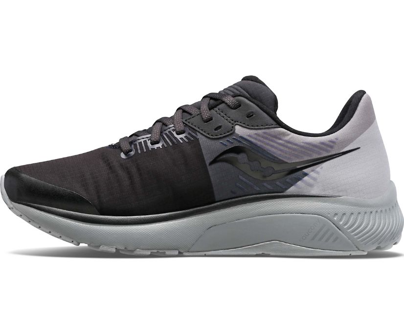 Saucony Guide 14 Runshield Hardloopschoenen Dames Zwart Grijs | TOK987603