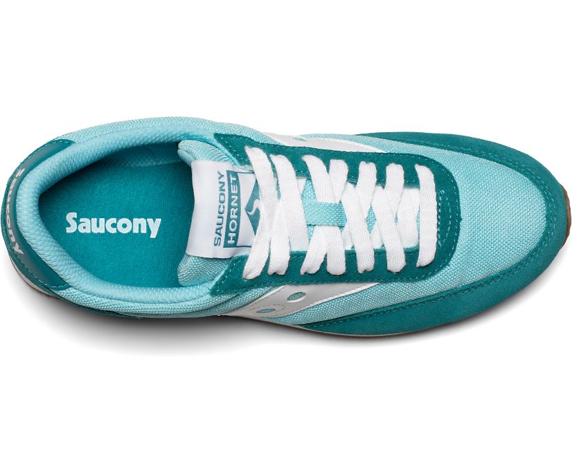 Saucony Hornet Originals Dames Turquoise Wit | DEZ892764