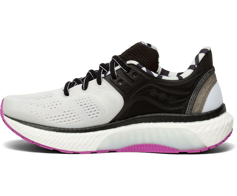 Saucony Hurricane 23 Hardloopschoenen Dames Zilver Zwart | TIY251097