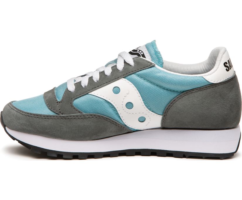 Saucony Jazz 81 Originals Dames Grijs Blauw Wit | DON318609