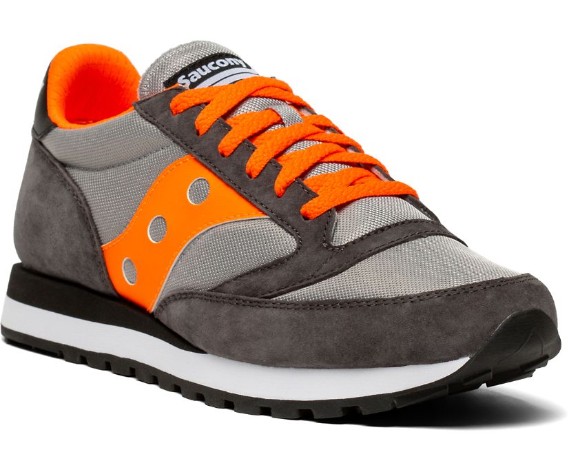 Saucony Jazz 81 Originals Dames Grijs Oranje Wit | IBT279364