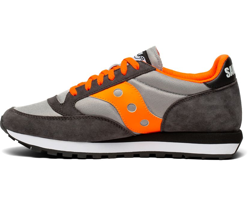 Saucony Jazz 81 Originals Dames Grijs Oranje Wit | IBT279364