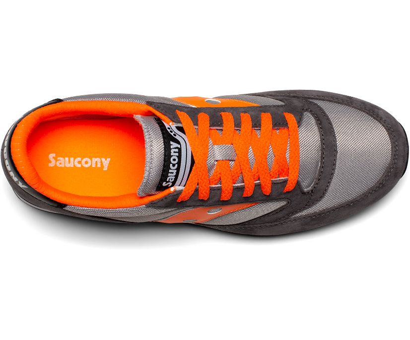 Saucony Jazz 81 Originals Dames Grijs Oranje Wit | IBT279364