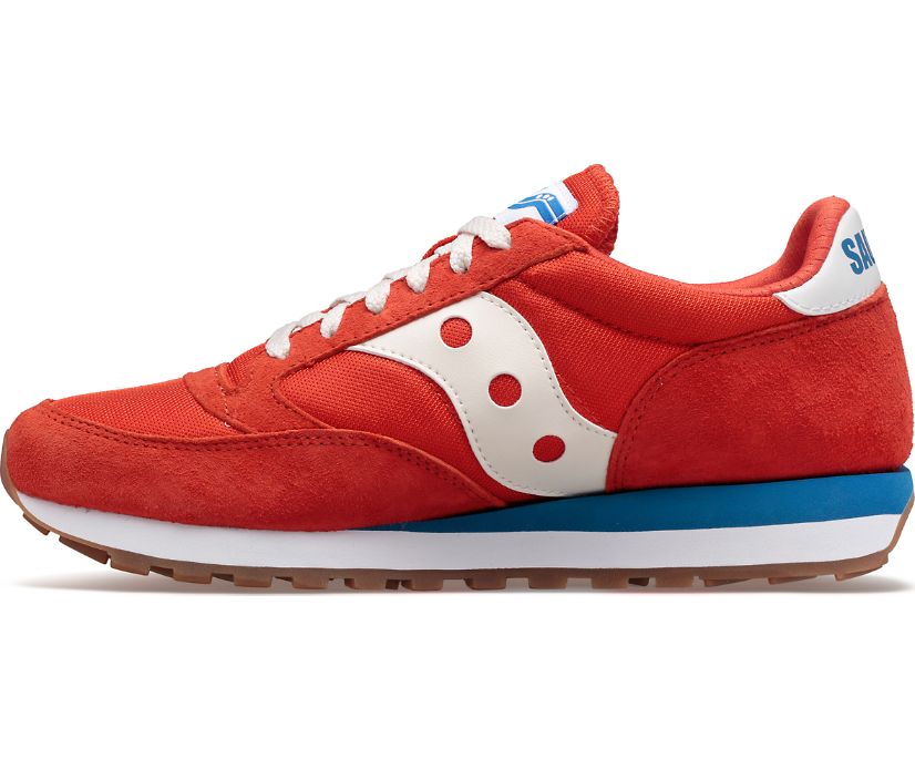 Saucony Jazz 81 Originals Dames Rood Wit Blauw | YAH659374