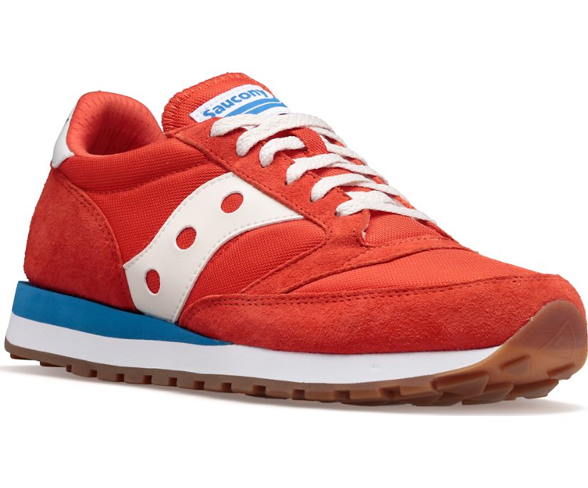 Saucony Jazz 81 Originals Dames Rood Wit Blauw | YAH659374