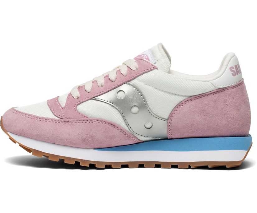 Saucony Jazz 81 Originals Dames Wit Roze Grijs | SJN734981