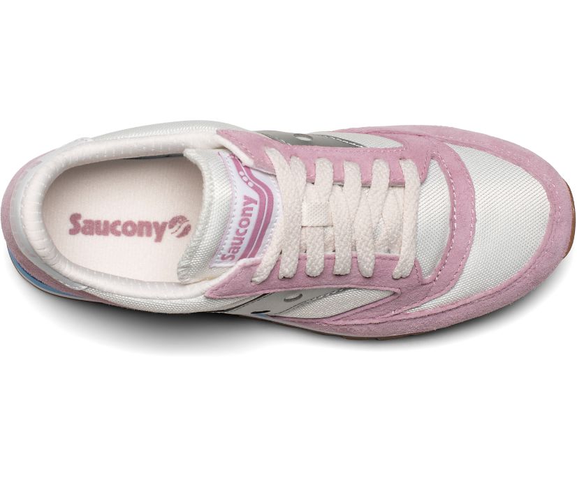 Saucony Jazz 81 Originals Dames Wit Roze Grijs | SJN734981