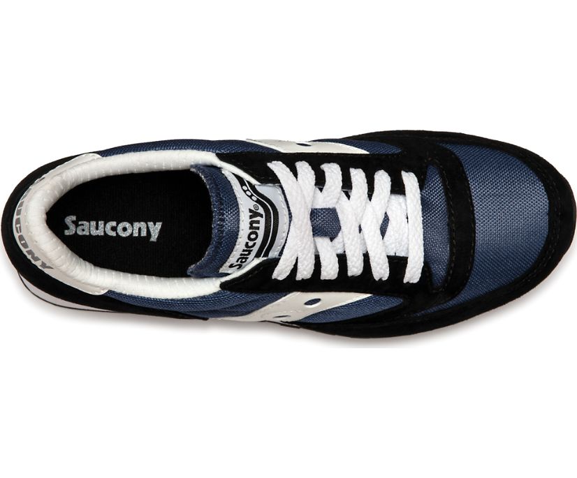 Saucony Jazz 81 Originals Dames Zwart Donkerblauw Wit | EXO610785