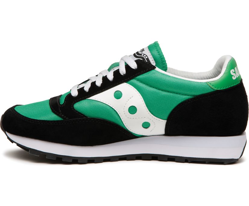 Saucony Jazz 81 Originals Dames Zwart Groen Wit | BIV836742