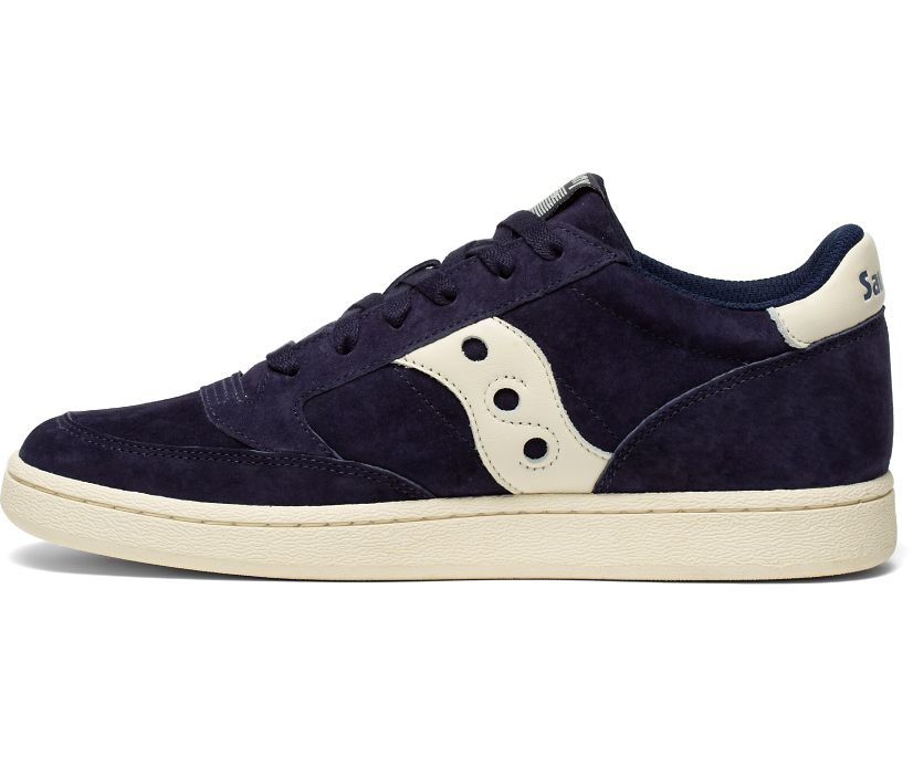 Saucony Jazz Court Nubuck Originals Dames Donkerblauw | AFJ296453