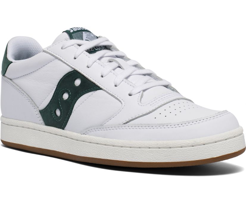 Saucony Jazz Court Originals Dames Wit Groen | VLA157932