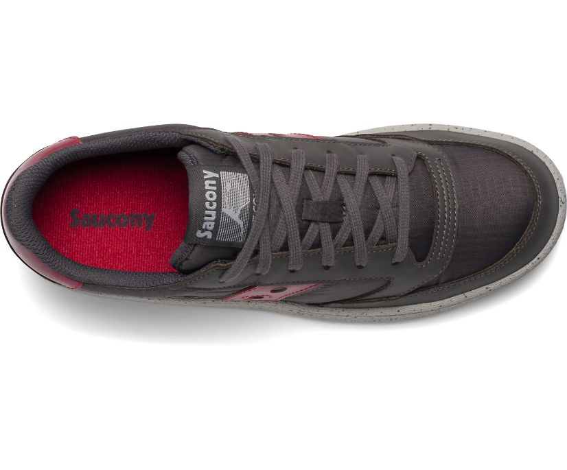 Saucony Jazz Court Originals Dames Zwart Rood | OEN263759