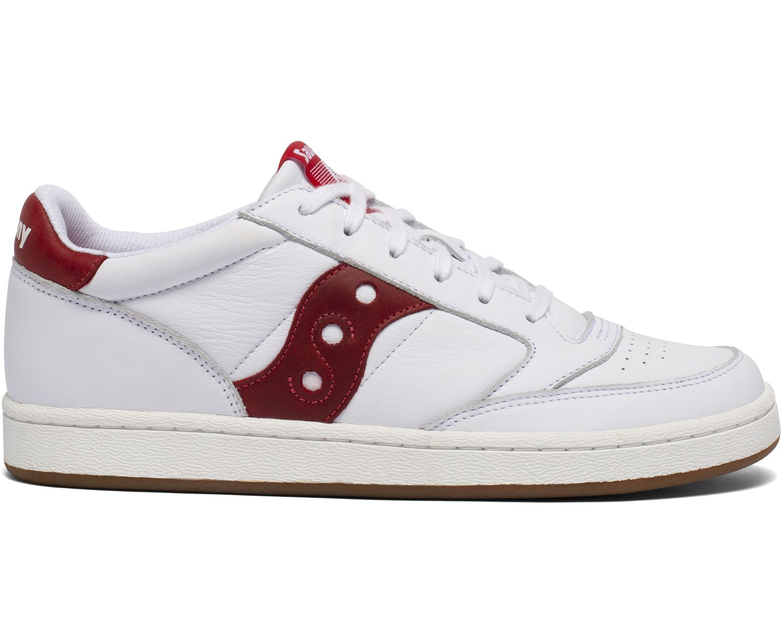 Saucony Jazz Court Originals Heren Wit Rood | HGI830916