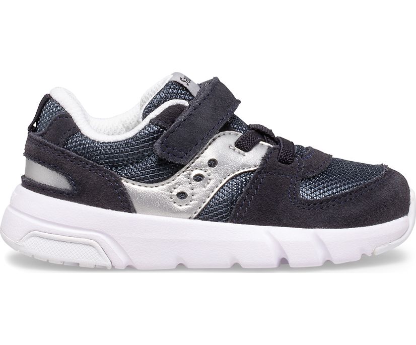 Saucony Jazz Lite 2.0 Sneakers Kinderen Donkerblauw Zilver | SCH649735