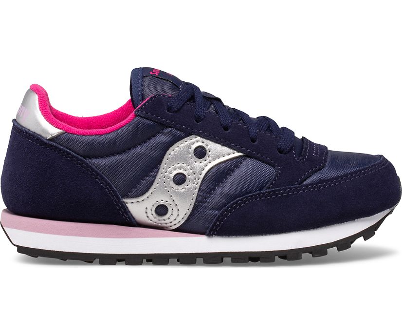 Saucony Jazz Original Sneakers Kinderen Donkerblauw Roze | KAG963451