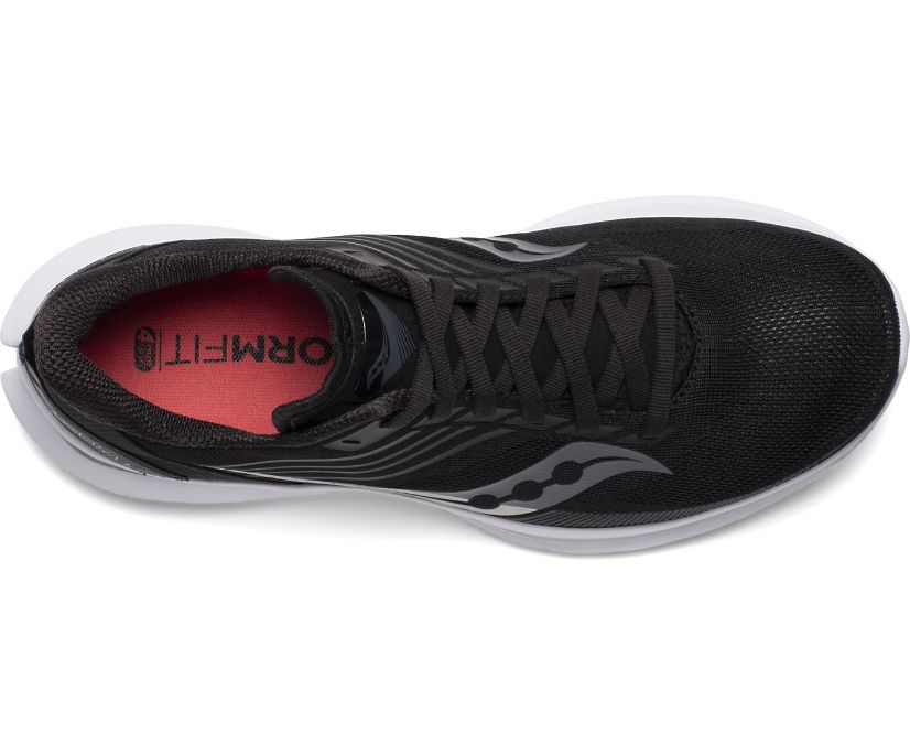 Saucony Kinvara 12 Hardloopschoenen Dames Zwart Zilver | LUZ459638